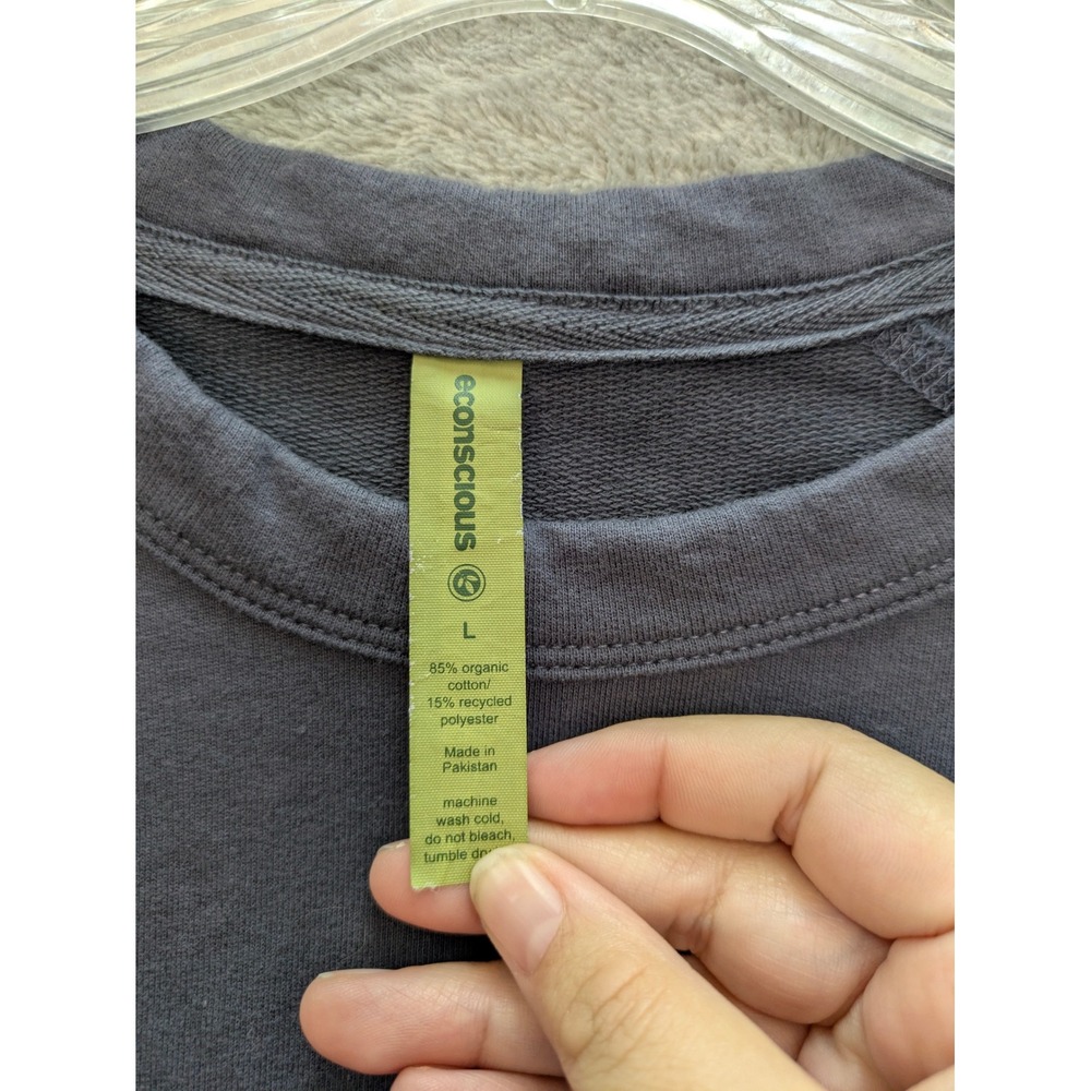 Ecoconscious Sweatshirt Bundle Unisex Large Athleisure Organic Cotton Blend - Picture 3 of 9